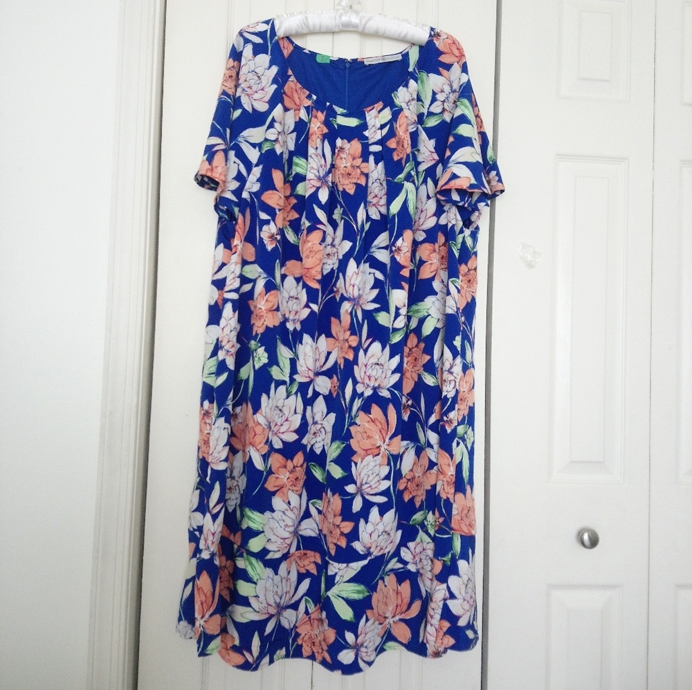 Floral midi dress